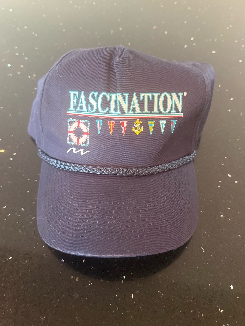 Fascination Navy Nautical Cap